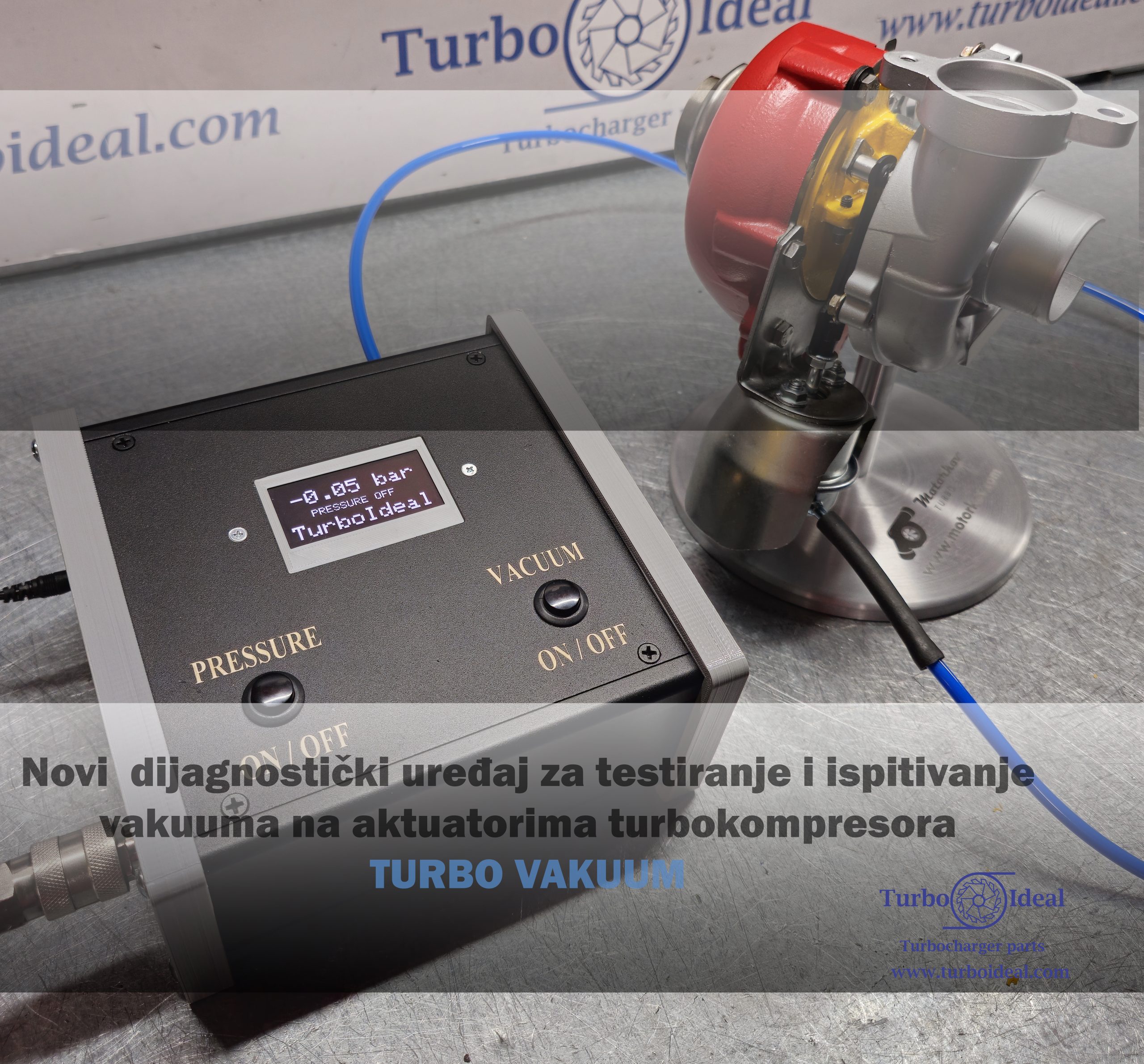 Turbo Vacuum Generator – professional vacuum diagnostic tool for vehicles